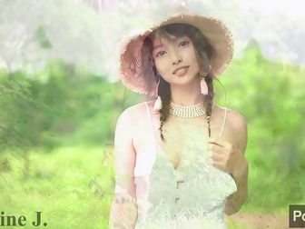 East Meets West - Jasmine J's Sensual Brushstrokes on Display - A must-see for JAV Fans!