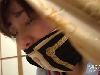 JAV Beauty in Distress - Mesmerizing M Character Gags and Falls