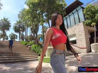 Meet the Luscious Thai Teen and Her New Boyfriend on Their First Adventure Before the Sex!