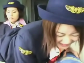 Erotic JAV Flight Attendant Spanking - Feel the Heat in Your Seat!