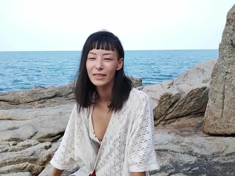 Satisfy Your Cravings with this Luscious Asian Amateur - Watch her Spread Wide Open!