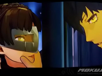 Welcome to the World of JAV - Mokujin Hornywood Makoto Niijima's Intimate Encounter with Akira in Persona 5