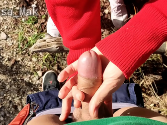 Petite Slut Gets Creamed in the Woods - A Must-Watch JAV Video!