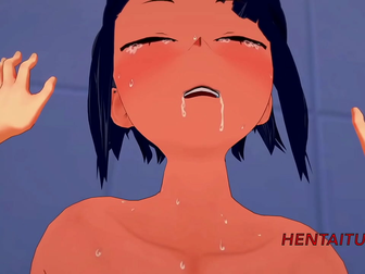 Jiro Kyoka and Kaminari Denki's Sexy Adventures at the Classroom - Blowjob, Handjob, Boobjob, and Fucking!