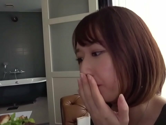 Japanese Enchantress with a Luscious Round Ass Gives Ultimate Blowjob and Makes Him Cum Like Never Before!
