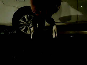 Caught in the Act! JAV Enchantress Pees in a Car While Masturbating in a Dress!
