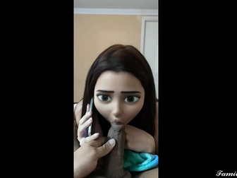JAV Bombshell Talks Dirty While Blowing Her Stepfather's Cock - 100% Exclusive Footage