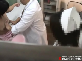 Miho's Seductive Breast Rubbing Session - An In-Depth Look into Her OB/GYN Examination and Palpation