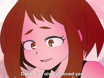 JAV Porn - Uraraka's Love Confession to Midoriya Results in Steamy Sex