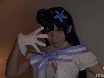 JAV Idol's Hot Hentai Cosplay Cum Session - Japanese Beauty Gets Creamed in Doggy Style!